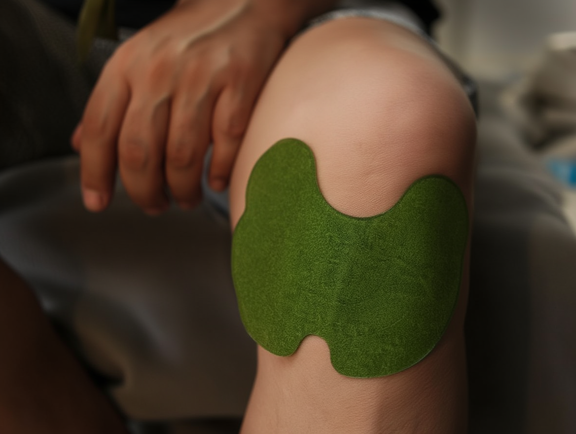 Parche caliente para cuello, hombros y rodilla, Parche de acupuntura
