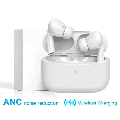 Audifonos Air Pro ANC Wireless Bluetooth Headsets Pro 2 Active Noise Cancellation Wireless Charging TWS Earbuds Stereo With Box